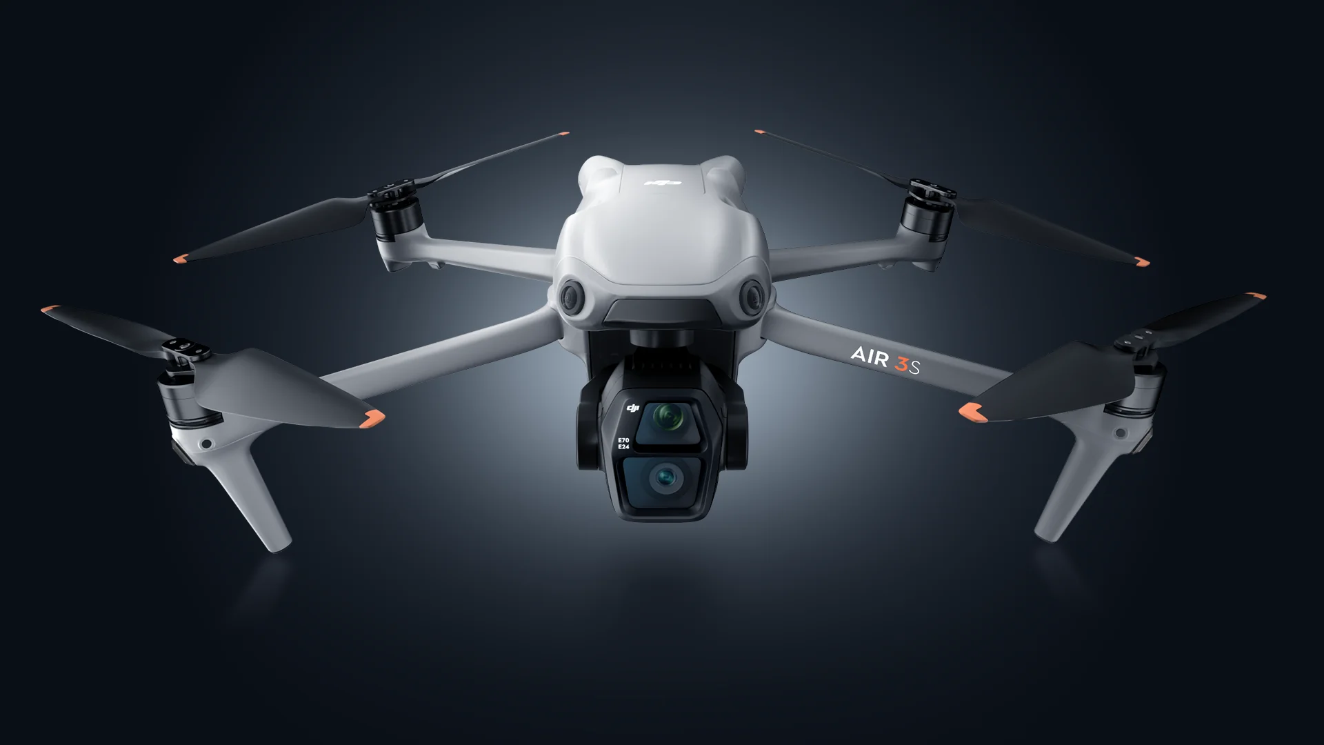 DJI AIR 3S 主视角 CGI 产品渲染